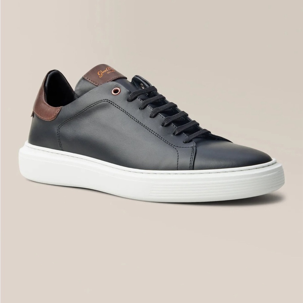 Good Man Brand Legend London Sneakers Black/Dark Vachetta Edge Men’s Size 11.5